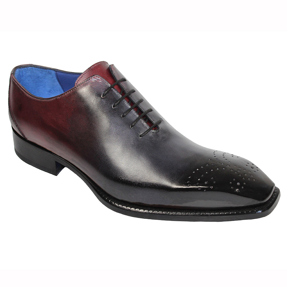 Emilio Franco Valerio Leather Shoes Black Combo