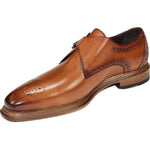 Emilio Franco Vincenzo Genuine Leather Shoes Brandy
