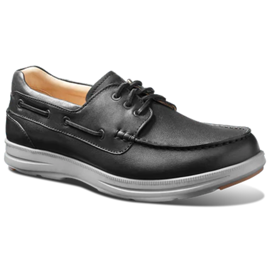 Samuel Hubbard New Endeavor Boat Shoes Black