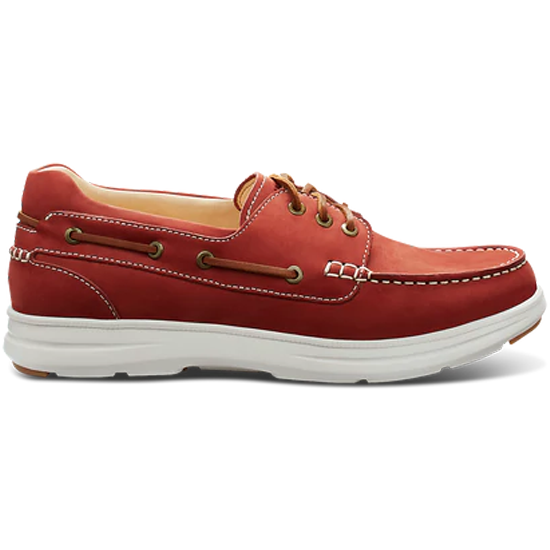 Samuel Hubbard New Endeavor Boat Shoes Nantucket Red