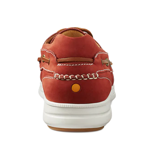 Samuel Hubbard New Endeavor Boat Shoes Nantucket Red