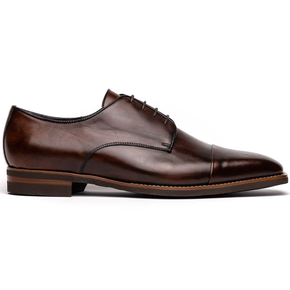 Zelli Enzo Cap Toe Shoes Chestnut