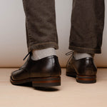 Zelli Enzo Cap Toe Shoes Grey (25-550-GRY)