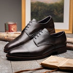 Zelli Enzo Cap Toe Shoes Grey (25-550-GRY)