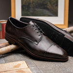 Zelli Enzo Cap Toe Shoes Grey (25-550-GRY)