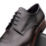 Zelli Enzo Cap Toe Shoes Grey (25-550-GRY)