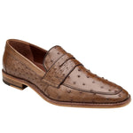 Belvedere Espada Ostrich Penny Loafers Tabac (2440)