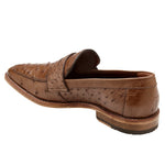 Belvedere Espada Ostrich Penny Loafers Tabac (2440)