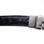 Marco Di Milano Ostrich Quill Belt Black