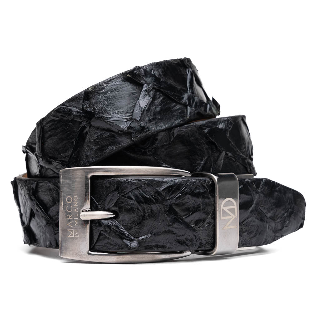 Marco Di Milano Pirarucu Belt Black