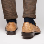 Marco Di Milano Fangio Ostrich Penny Loafers Orix