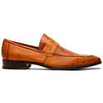 Marco Di Milano Fangio Ostrich Penny Loafer Cognac