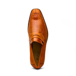 Marco Di Milano Fangio Ostrich Penny Loafer Cognac
