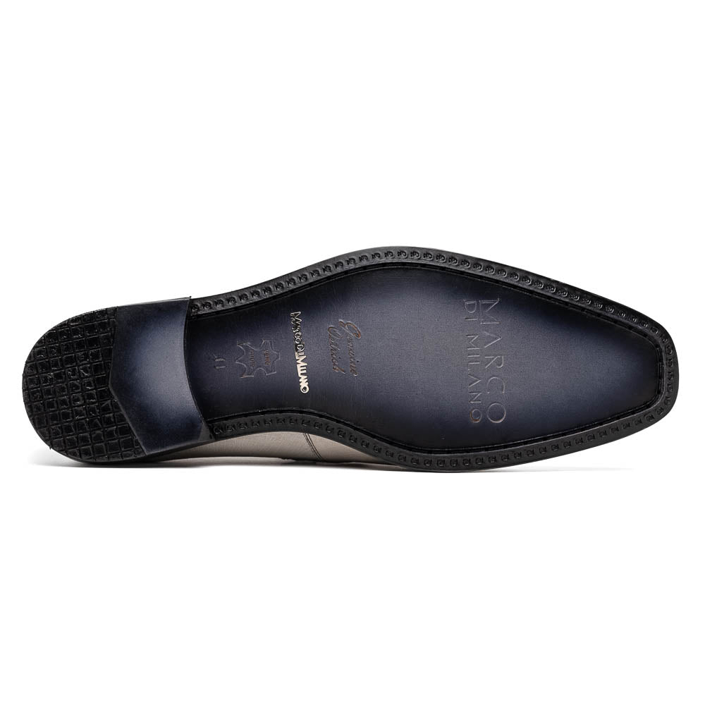 Marco Di Milano Fangio Ostrich Penny Loafers Grey