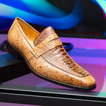 Marco Di Milano Fangio Ostrich Penny Loafers Orix