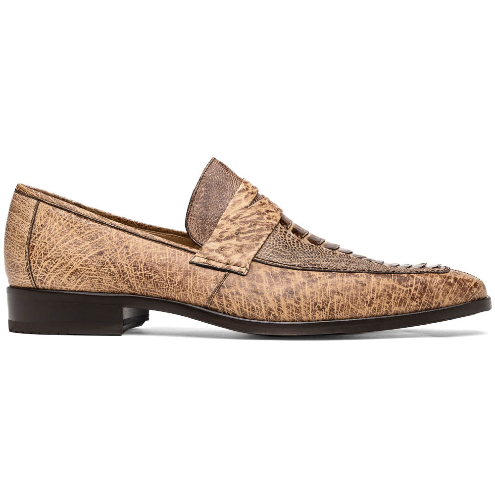 Marco Di Milano Fangio Ostrich Penny Loafers Orix