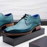 Emilio Franco Fausto Shoes Teal
