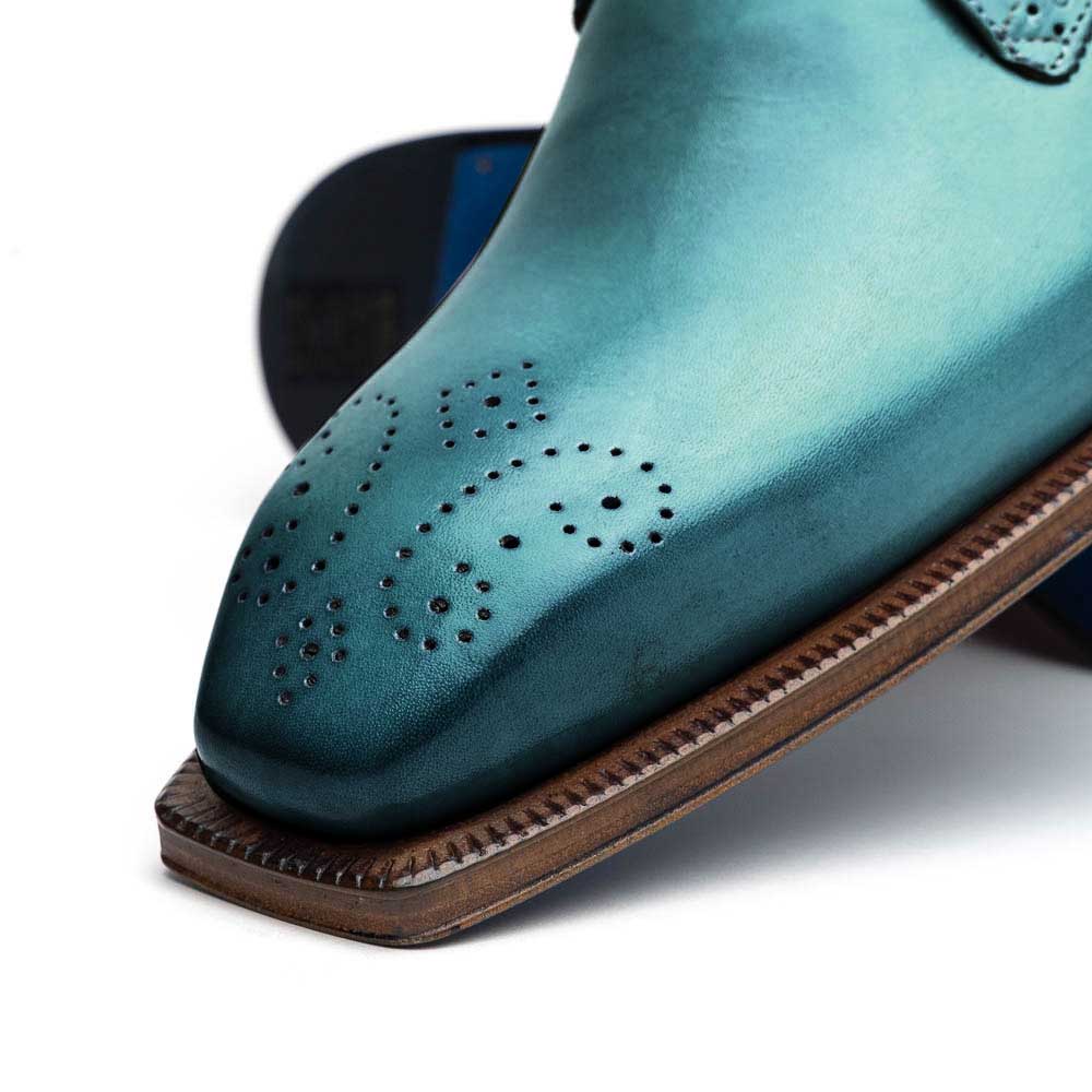 Emilio Franco Fausto Shoes Teal