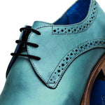 Emilio Franco Fausto Shoes Teal