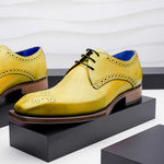 Emilio Franco Fausto Shoes Yellow