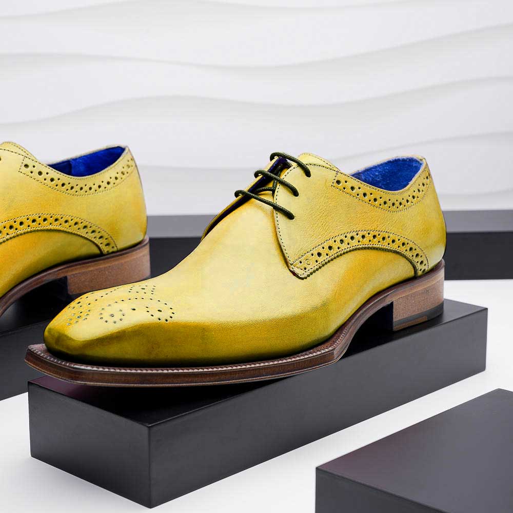 Emilio Franco Fausto Shoes Yellow
