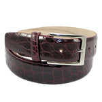 Fennix 301 Genuine Alligator Belt Wine
