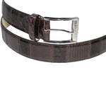 Fennix 304 Lizard and Alligator Belt Chocolate