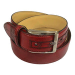 Fennix 307 Calfskin & Alligator Belt Red