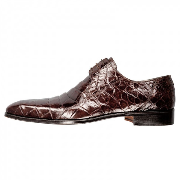 Fennix Italy 3228 Alligator Chocolate Shoes