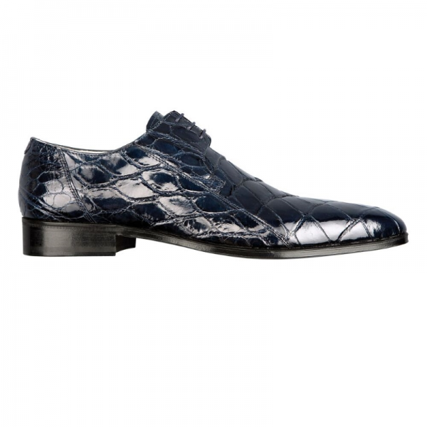 Fennix Italy 3228 Alligator Navy Shoes