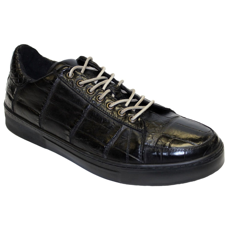 Fennix Adam Allligator Sneakers Black