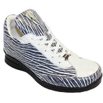 Fennix Alex Calfskin & Alligator Sneakers Black/White