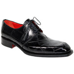 Fennix Alexander Genuine Alligator Shoes Black