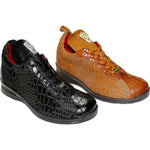 Fennix Bentley Genuine Pony/ Alligator Sneakers Cognac