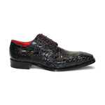Fennix Charles Genuine Alligator Shoes Black