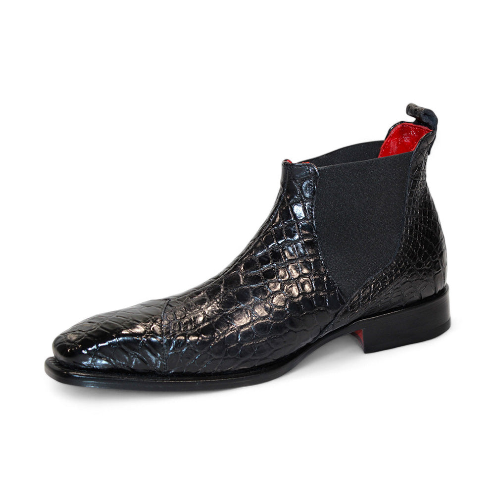 Fennix Cole Genuine Alligator Shoes Black