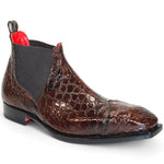 Fennix Cole Genuine Alligator Shoes Brown