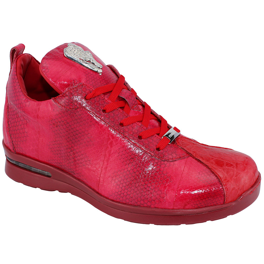 Fennix Cooper Alligator / Eel Sneakers Red