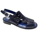 Fennix Diego Alligator Sandals Navy