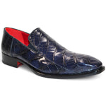 Fennix Dustin Genuine Alligator Shoes Navy