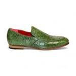 Fennix Easton Genuine Alligator Shoes Green