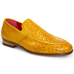 Fennix Easton Genuine Alligator Shoes Mustard