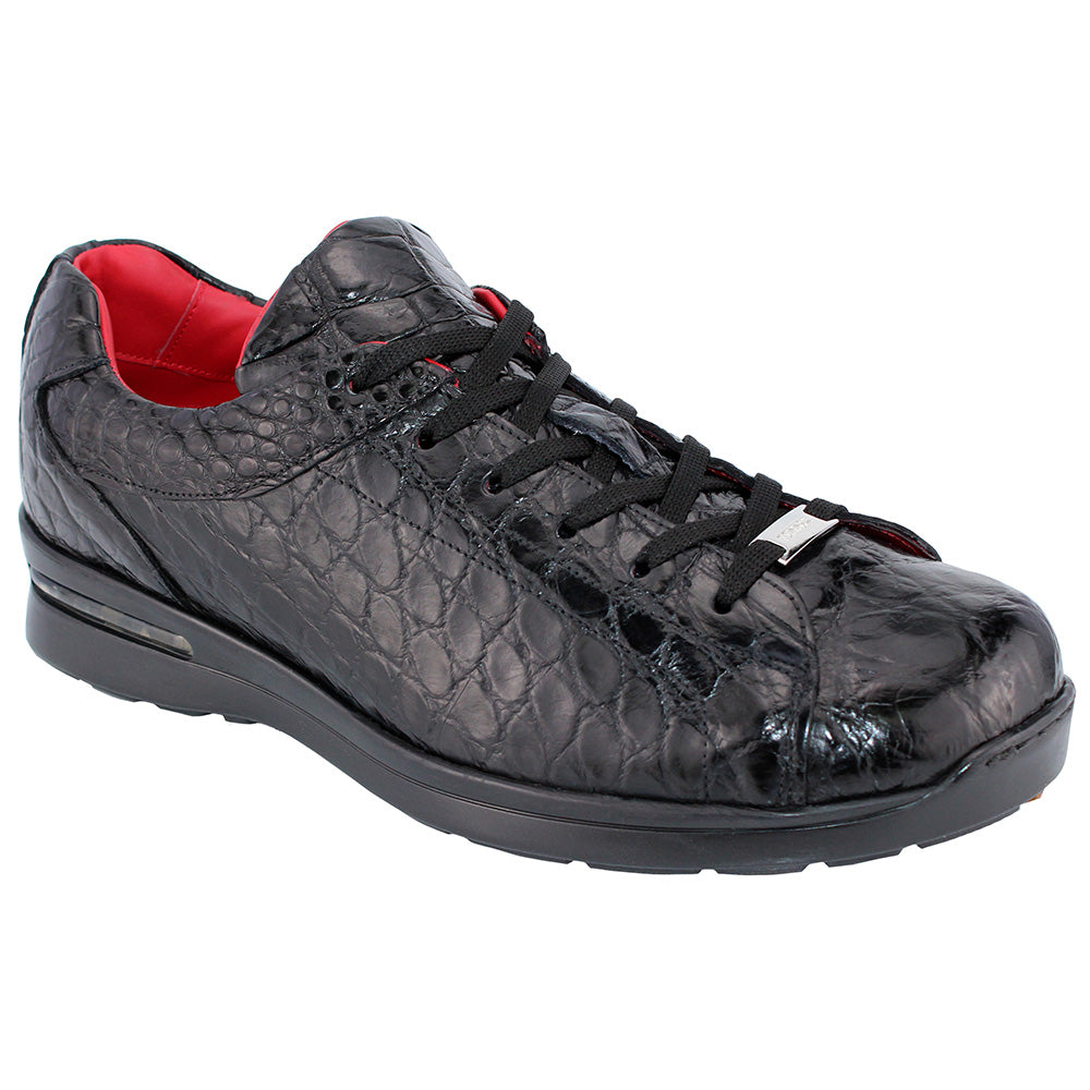 Fennix Eli Alligator Sneakers Black