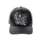 Fennix FH01 Nappa / Genuine Alligator Hat Black