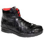 Fennix Francis Alligator Sneakers Black