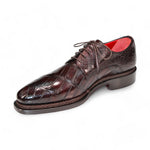 Fennix Gabriel Genuine Alligator Shoes Brown