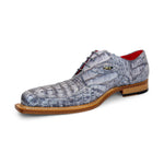 Fennix Hugo Genuine Crocodile Shoes Grey