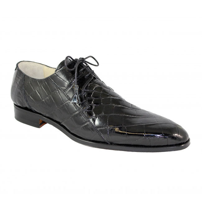Fennix Italy 3228 Alligator Shoes Black