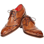 Fennix Jax Genuine Alligator / Calfskin Shoes Brandy