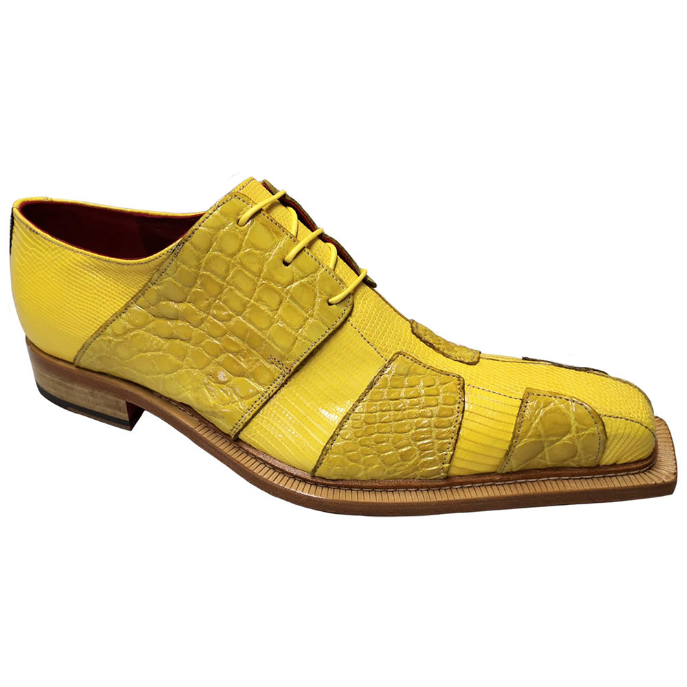 Fennix Kingston Alligator / Lizard Shoes Yellow